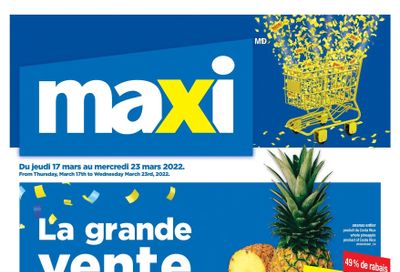 Maxi Flyer March 17 to 23
