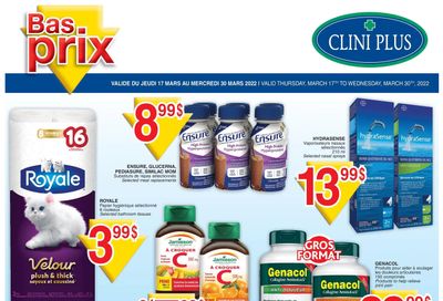 Clini Plus Flyer March 17 to 30