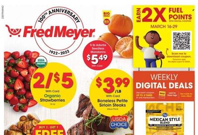 Fred Meyer Weekly Ad Flyer March 15 to March 22