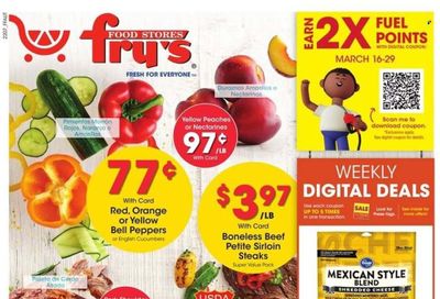 Fry’s (AZ) Weekly Ad Flyer March 15 to March 22