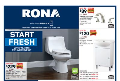 Rona (West) Flyer March 17 to 23