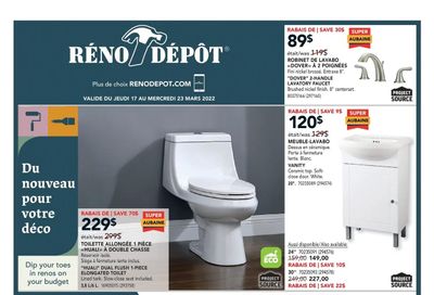 Reno Depot Flyer March 17 to 23
