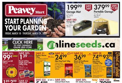 Peavey Mart Flyer March 18 to 24