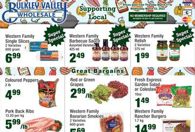 Bulkley Valley Wholesale Flyer March 17 to 23