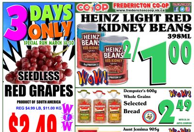 Fredericton Co-op Flyer March 17 to 23