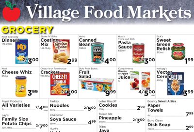 Village Food Market Flyer March 16 to 22