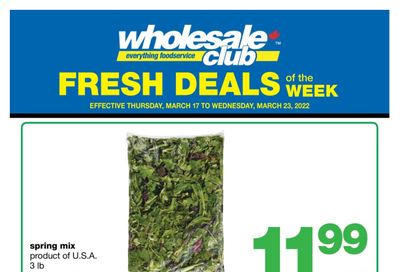 Wholesale Club (Atlantic) Fresh Deals of the Week Flyer March 17 to 23