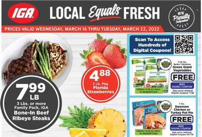 IGA Weekly Ad Flyer March 16 to March 23