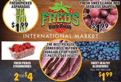Fred's Farm Fresh Flyer March 16 to 22