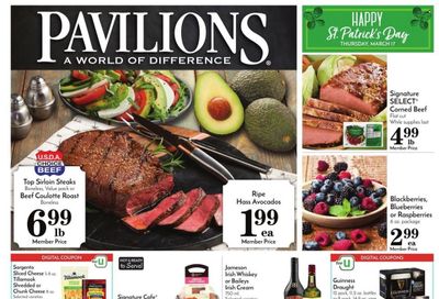 Pavilions (CA) Weekly Ad Flyer March 16 to March 23