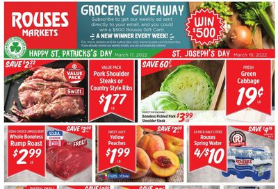 Rouses Markets (AL, LA, MS) Weekly Ad Flyer March 16 to March 23