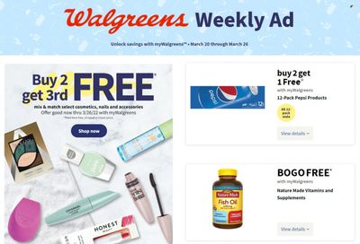 Walgreens Weekly Ad Flyer March 16 to March 23