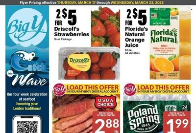 Big Y (CT) Weekly Ad Flyer March 16 to March 23