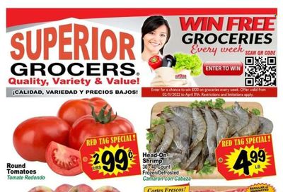 Superior Grocers (CA) Weekly Ad Flyer March 16 to March 23