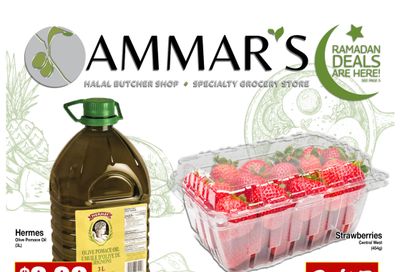 Ammar's Halal Meats Flyer March 17 to 23