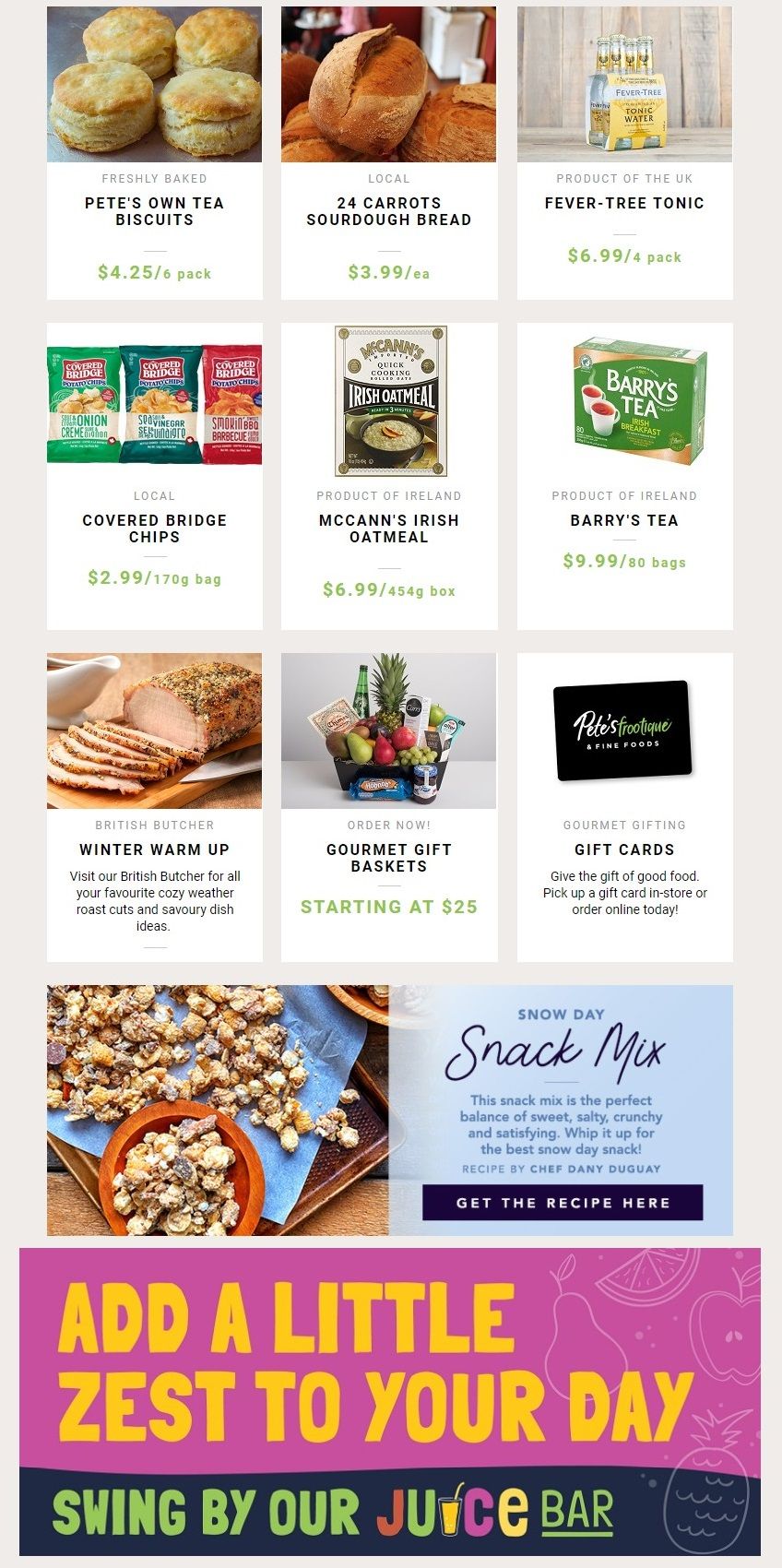 Pete's Fine Foods Flyer March 17 to 23