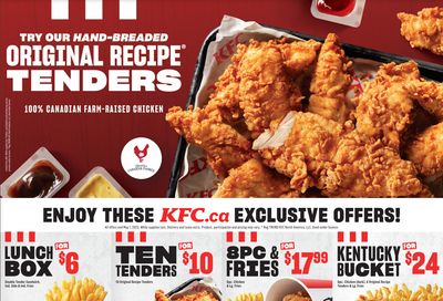 KFC Canada Coupon (British Columbia) Valid until May 1