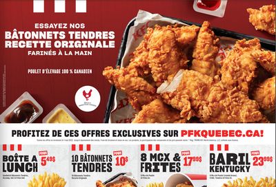 KFC Canada Coupon (Quebec) Valid until May 1
