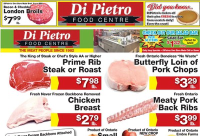 Di Pietro Food Centre Flyer October 24 to 30