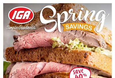 IGA Stores of BC Flyer March 18 to 24