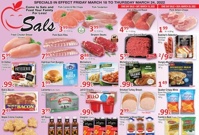 Sal's Grocery Flyer March 18 to 24