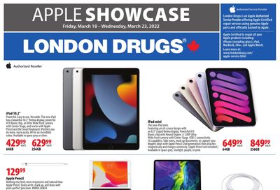 London Drugs Apple Showcase Flyer March 18 to 23