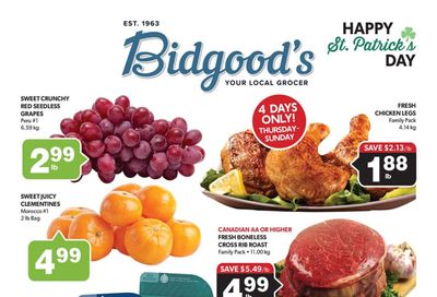 Bidgood's Flyer March 17 to 23
