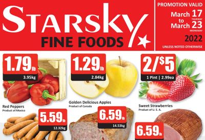 Starsky Foods Flyer March 17 to 23
