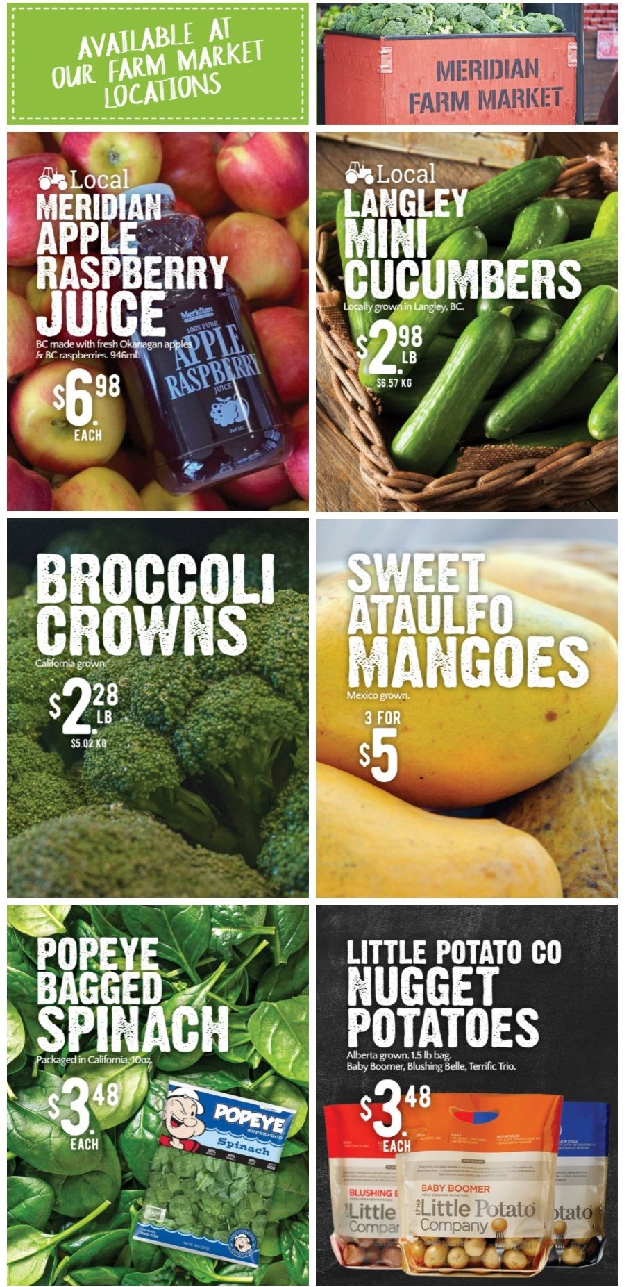 Meridian Farm Market Flyer March 17 to 23