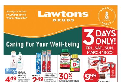 Lawtons Drugs Flyer March 18 to 24