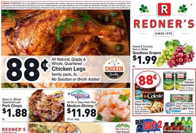 Redner's Markets (DE, MD, PA) Weekly Ad Flyer March 17 to March 24