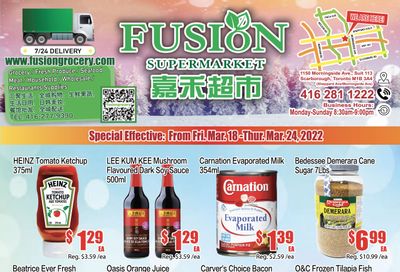 Fusion Supermarket Flyer March 18 to 24