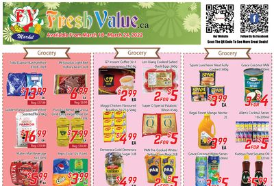 Fresh Value Flyer March 18 to 24