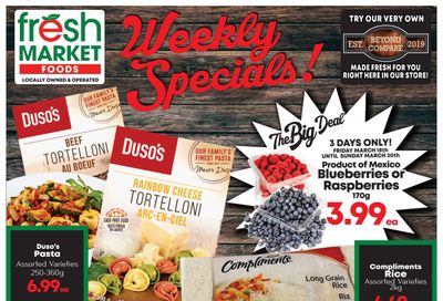 Fresh Market Foods Flyer March 18 to 24
