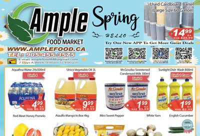 Ample Food Market (Brampton) Flyer March 18 to 24