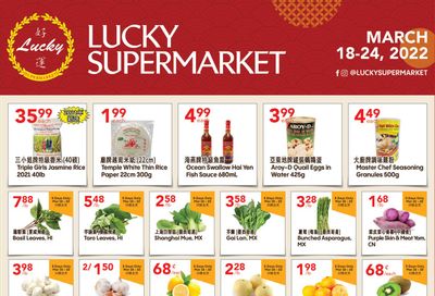 Lucky Supermarket (Calgary) Flyer March 18 to 24