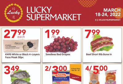 Lucky Supermarket (Winnipeg) Flyer March 18 to 24