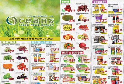 Oceans Fresh Food Market (Mississauga) Flyer March 18 to 24