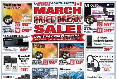 2001 Audio Video Flyer March 18 to 24
