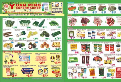 Yuan Ming Supermarket Flyer March 27 to April 2