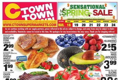 C-Town (CT, FL, MA, NJ, NY, PA) Weekly Ad Flyer March 18 to March 25