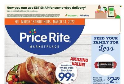 Price Rite (CT, MA, MD, NH, NJ, NY, PA, RI) Weekly Ad Flyer March 18 to March 25