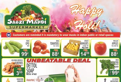 Sabzi Mandi Supermarket Flyer March 18 to 23