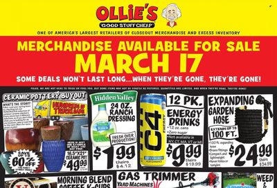 Ollie's Bargain Outlet Weekly Ad Flyer March 18 to March 25