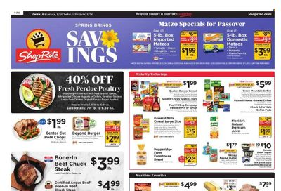 ShopRite (CT, DE, MD, NJ, NY, PA) Weekly Ad Flyer March 18 to March 25