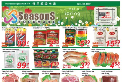 Seasons Food Mart (Brampton) Flyer March 27 to April 2