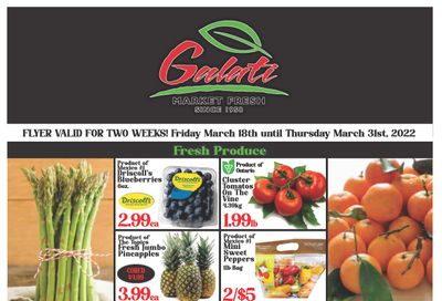 Galati Market Fresh Flyer March 18 to 31