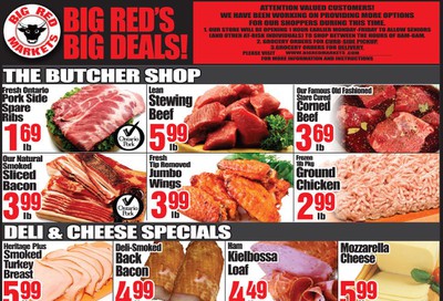 Big Red Markets Flyer March 27 to April 2