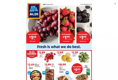 ALDI Weekly Ad Flyer March 21 to March 28