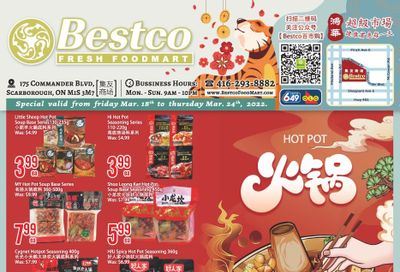 BestCo Food Mart (Etobicoke) Flyer March 18 to 24